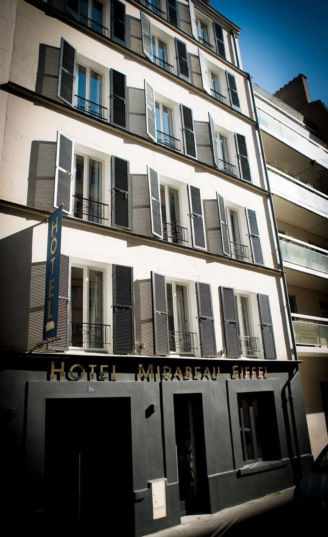Hotel Mirabeau Eiffel Париж Екстериор снимка
